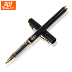 真彩G39滑丽芯系列中性笔子弹头0.5黑色中性笔学生办公水笔