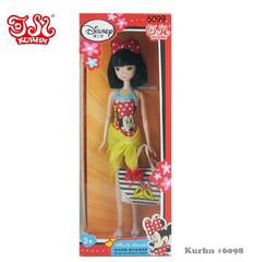 可儿娃娃时尚米妮 假日海滩 6098 玩具套装 女孩生日礼物