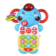 玛力玩具儿童多功能益智早教玩具T8107大象遥控器