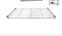 多功能收纳DIY置物架 厨房整理层架储物架阳台收纳架中管网片19mm