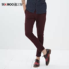 SEAZIBOO/海之堡2015秋装新品时尚抗皱耐磨休闲裤韩版修身长裤