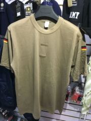 德军原品全新公发军版沙色T恤短袖作训上衣夏季排汗