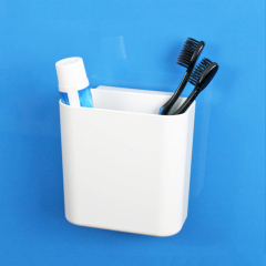 韩国deHub强力吸盘牙刷架创意牙膏架牙膏桶 牙具牙刷收纳筒多功能