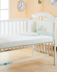 12萌宝----婴儿床品3D床围六件套纯棉加厚时尚卡通图案便携拆洗