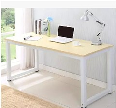 钢木电脑桌台式简易书桌子时尚简约办公桌会议桌双人写字桌家用