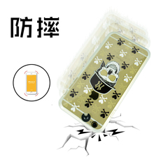 法博 iphone5s手机壳 苹果5s来电闪 5se创意发光卡通硅胶保护套