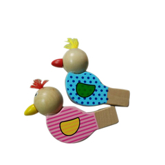 可爱小鸟儿童口哨 宝宝木制吹口哨玩具 80经典传统怀旧小玩意
