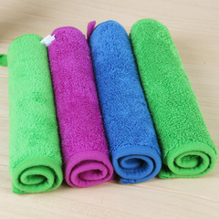 韩国特价 双层加厚珊瑚绒抹布吸水不掉毛拖把布擦地板 玻璃清洁布