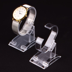 批发塑料手表展示架透明架托手表支架C圈手表架子特价表陈列道具