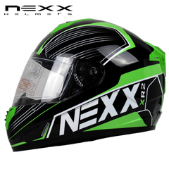 经典版NXEE玻璃钢高端摩托车头盔 赛车全盔跑盔安全帽男女包邮
