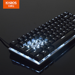 KHAOS 极客机械键盘82键有线游戏电脑键盘
