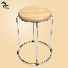 凳子 实木餐桌凳板凳小圆凳折叠凳时尚简约现代家用餐椅子