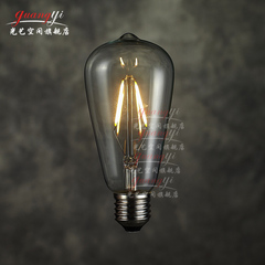 复古E27节能灯螺旋2W高亮光源单灯爱迪生LED灯泡 装饰个性灯泡