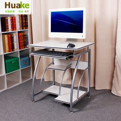 华可简易电脑桌 台式家用电脑桌可移动简约书桌写字桌学习小桌子