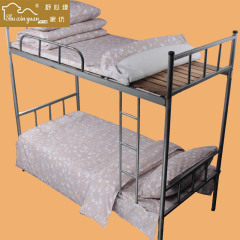 纯棉学生宿舍被套单人床上三件套床品 女士床单0.9米床上用品全棉
