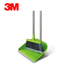 3M 思高易扫净扫把套装含扫把簸箕扫帚畚斗不伤地板软毛扫把