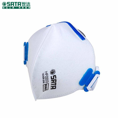 世达防尘口罩蚌型头带式折叠劳防口罩防PM2.5雾霾甲醛 HF0203