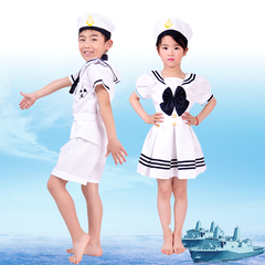 儿童海军表演服 男童女童海军演出服装中小学生合唱服海军服套装