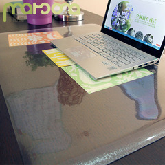 MRN玛茹娜 磨砂软质玻璃书桌垫电脑桌垫办公桌垫儿童书桌垫服贴