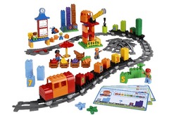 乐高教育LEGO 45008 数学列车 大颗粒 得宝积木玩具现货