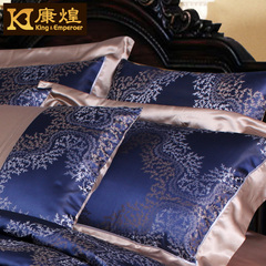 康煌真丝枕套100%桑蚕丝枕套欧式床上用品丝绸枕套正品 单个装