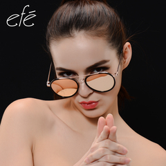 efe2016新款复古太阳镜古典时尚男女墨镜个性潮流蛤蟆眼镜S903