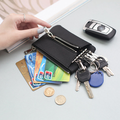 凡班2016新款钥匙包女日韩时尚拉链零钱包女式钱包卡包钥匙扣