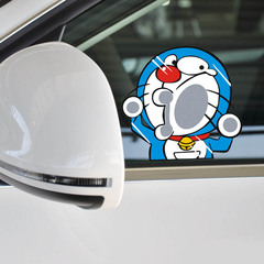 哆啦A梦 汽车玻璃贴纸 机器猫 小叮当 汽车贴纸撞玻璃 爬窗车贴