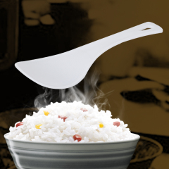 美宜洁饭铲子不粘米白色米饭铲塑料电饭煲饭勺子饭勺