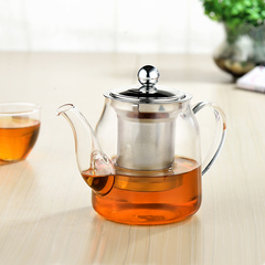 玻璃茶壶耐高温玻璃茶具耐热花茶壶泡茶壶不锈钢过滤玻璃加厚包邮