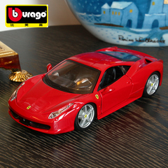 法拉利车模1:24仿真原厂合金Ferrari458速度与激情7跑车汽车模型