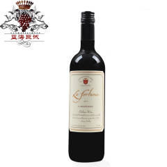 智利进口红酒原瓶原装 幸运女神经典卡门妮雅干红葡萄酒特价750ml