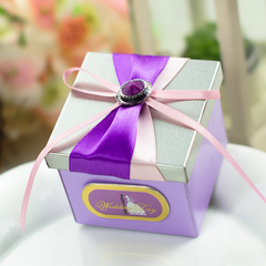 罗兰莉莎 创意喜糖盒 婚礼婚庆用品糖盒 结婚喜糖盒子糖果盒W908