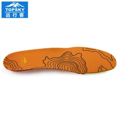 Topsky/远行客 户外男女款运动防臭透气吸汗耐磨舒适减震 鞋垫