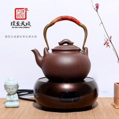 方圆 宜兴紫砂壶煮水煮茶器纯全手工大容量茶具套装茶壶 璞至天成