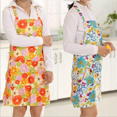 特价韩版时尚PVC防水防油防污围裙 家务清洁围裙居家日用厨房围裙
