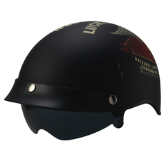 正品美国TORC摩托车春夏新款mini头盔摩托车男女复古时尚头盔V535