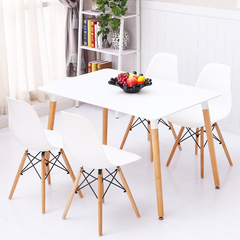 一棵柠檬北欧餐桌椅现代简约创意桌小户型长方形圆形伊姆斯桌子