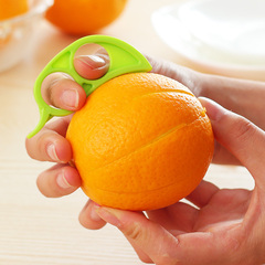 速牌小老鼠开橙器方便迷你剥橙器可爱塑料削橙器水果剥皮器笑削皮