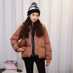 棉服短款少女冬装冬季保暖面包服外套小款棉衣女棉袄子韩版学生