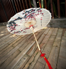 传统桐油纸伞 古典梅花纯手工竹伞 防晒中国风复古风摄影舞蹈馈赠