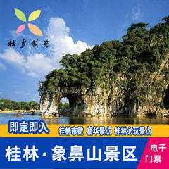 即订即用 桂林旅游 景点门票 象鼻山景区门票 电子票