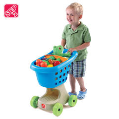 美国进口STEP2幼儿童过家家扮家家玩具手推车仿真超市购物车礼物