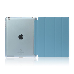 苹果平板iPad 4 MD513CH/A保护壳透明超薄休眠韩国防摔皮套男女款