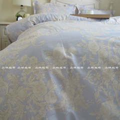 包邮春夏高档全棉四件套床上用品床单被套纯棉特价双人1.5米床