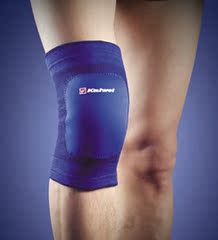 凯威0733 运动护膝 排球护膝 海棉护膝 海绵加厚一只装 男女通用