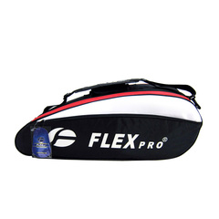 时尚大方 厚实款 专柜正品FLEX/佛雷斯羽毛球包FB-040 6支装 包邮
