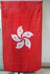 厂家直销特价 高档纳米防水4号香港区旗 144*96cm