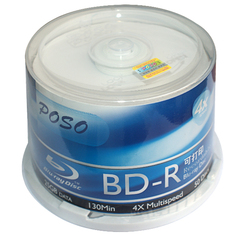原装正品 POSO蓝光25G BD-R 可打印 台产蓝光可打印 空白蓝光光盘