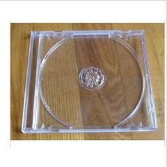 85克CD方盒 CD空盒 光盘盒 透明CD盒 08明单面 透明CD盒